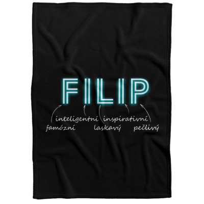 Deka 200 x 140 cm - NEON - Filip