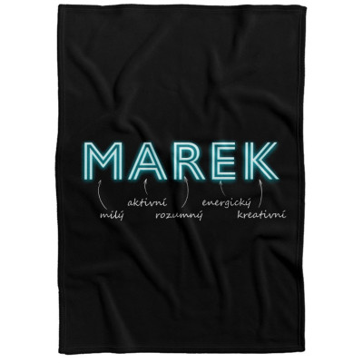 Deka 200 x 140 cm - NEON - Marek