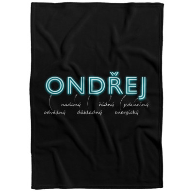 Deka 200 x 140 cm - NEON - Ondřej