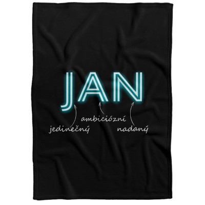 Deka 200 x 140 cm - NEON - Jan