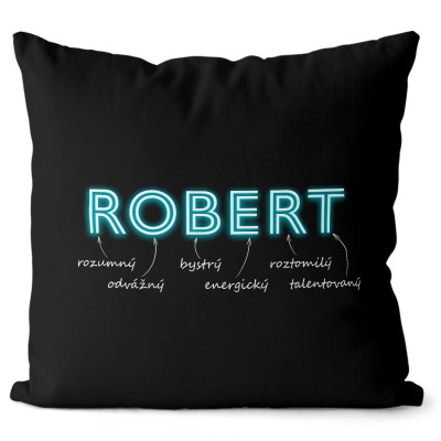 Polštář 40 x 40 cm - NEON - Robert