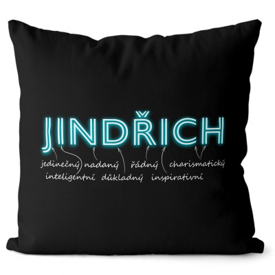 Polštář 40 x 40 cm - NEON - Jindřich
