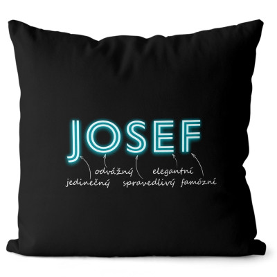 Polštář 40 x 40 cm - NEON - Josef
