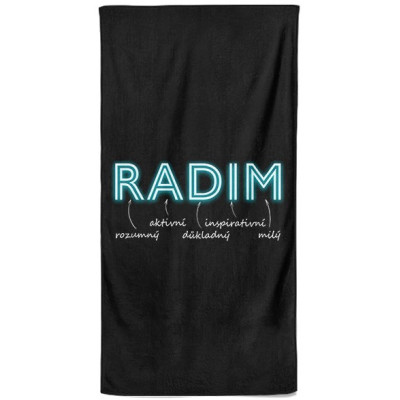 Osuška 140 x 70 cm - NEON - Radim