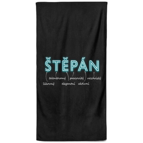 Osuška 140 x 70 cm - NEON - Štěpán ~ 1