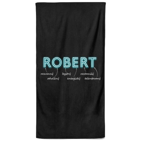 Osuška 140 x 70 cm - NEON - Robert ~ 1