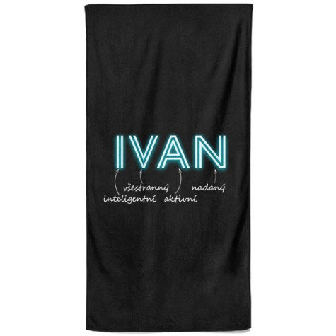 Osuška 140 x 70 cm - NEON - Ivan ~ 1