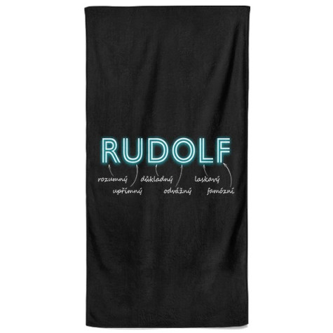 Osuška 140 x 70 cm - NEON - Rudolf ~ 1