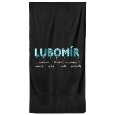 Osuška 140 x 70 cm - NEON - Lubomír