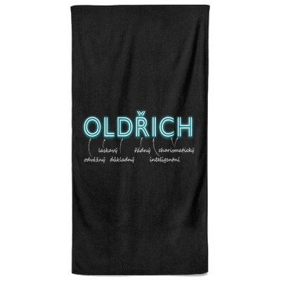 Osuška 140 x 70 cm - NEON - Oldřich