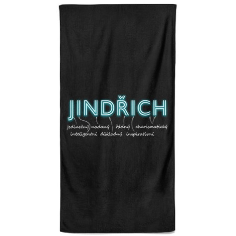 Osuška 140 x 70 cm - NEON - Jindřich ~ 1