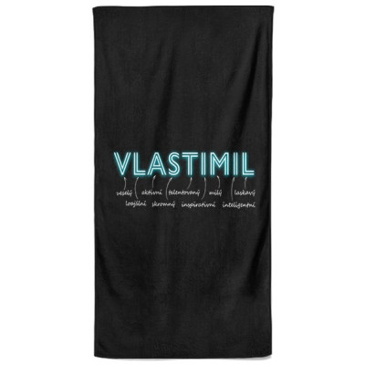 Osuška 140 x 70 cm - NEON - Vlastimil