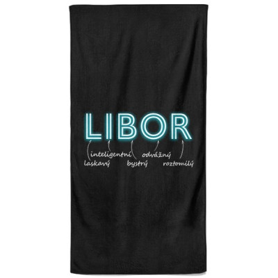 Osuška 140 x 70 cm - NEON - Libor