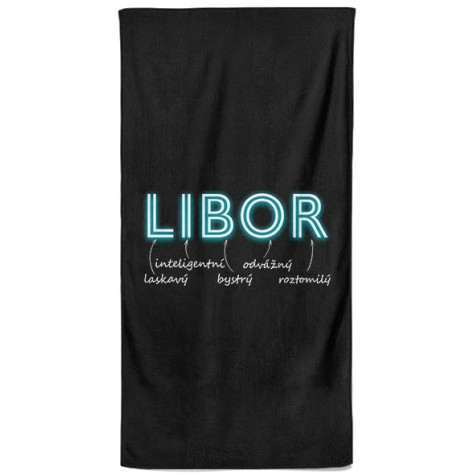 Osuška 140 x 70 cm - NEON - Libor ~ 1