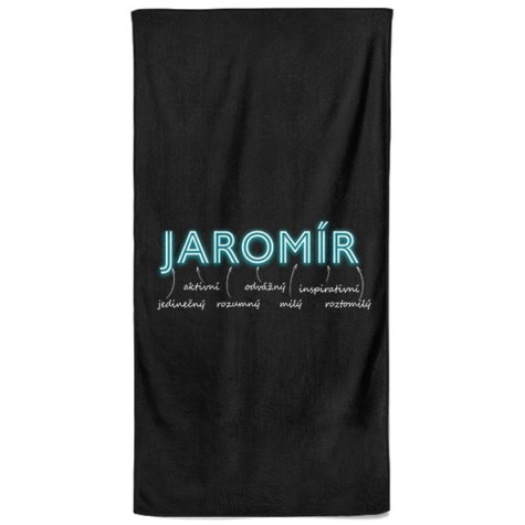 Osuška 140 x 70 cm - NEON - Jaromír ~ 1