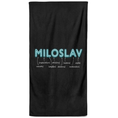 Osuška 140 x 70 cm - NEON - Miloslav