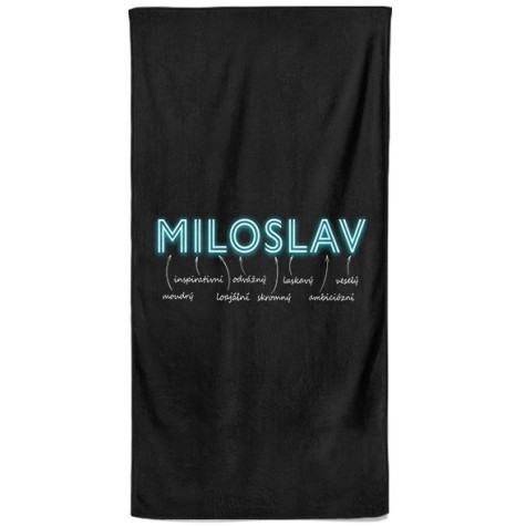 Osuška 140 x 70 cm - NEON - Miloslav ~ 1