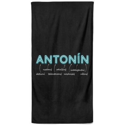 Osuška 140 x 70 cm - NEON - Antonín ~ 1