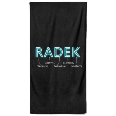 Osuška 140 x 70 cm - NEON - Radek