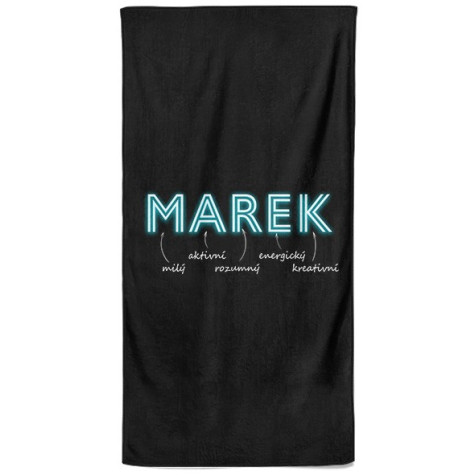 Osuška 140 x 70 cm - NEON - Marek ~ 1