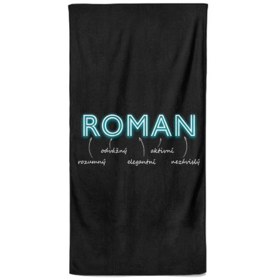 Osuška 140 x 70 cm - NEON - Roman