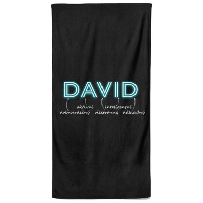 Osuška 140 x 70 cm - NEON - David