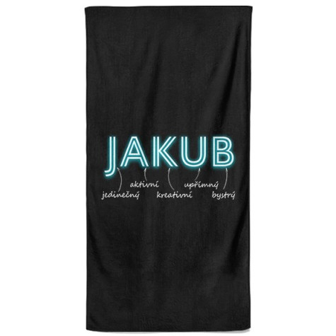 Osuška 140 x 70 cm - NEON - Jakub ~ 1