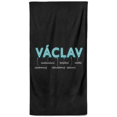 Osuška 140 x 70 cm - NEON - Václav