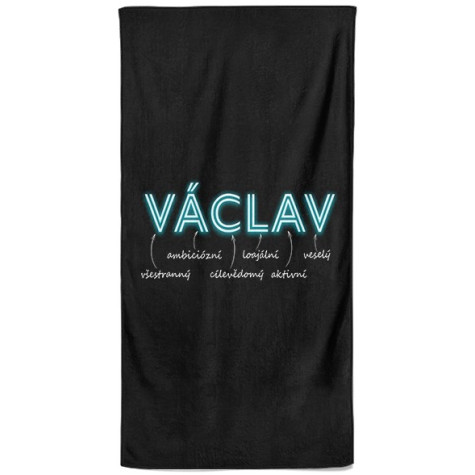 Osuška 140 x 70 cm - NEON - Václav ~ 1