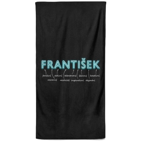 Osuška 140 x 70 cm - NEON - František ~ 1
