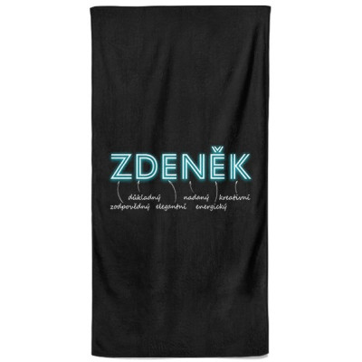 Osuška 140 x 70 cm - NEON - Zdeněk