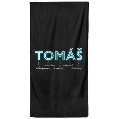 Osuška 140 x 70 cm - NEON - Tomáš