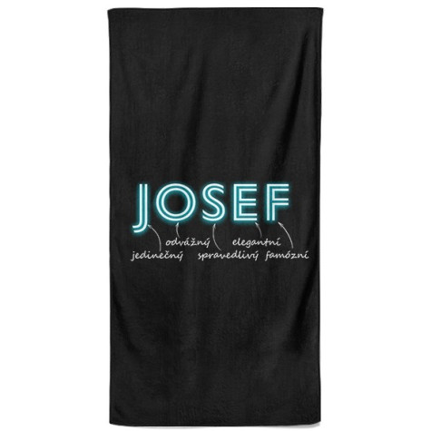 Osuška 140 x 70 cm - NEON - Josef ~ 1