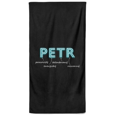 Osuška 140 x 70 cm - NEON - Petr