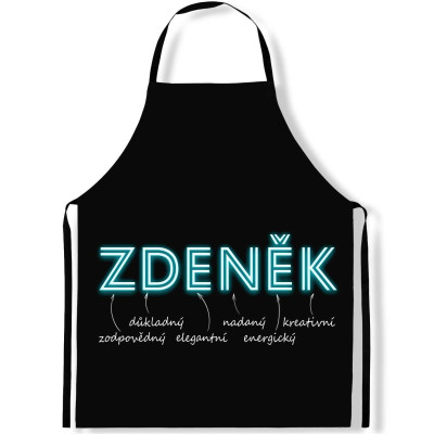 Zástěra kuchyňská NEON - Zdeněk