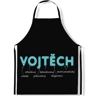 Zástěra kuchyňská NEON - Vojtěch