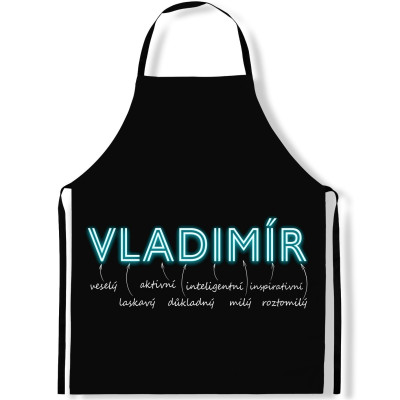 Zástěra kuchyňská NEON - Vladimír