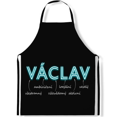 Zástěra kuchyňská NEON - Václav