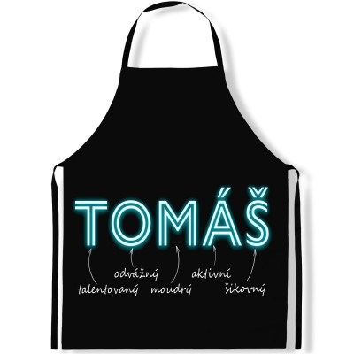 Zástěra kuchyňská NEON - Tomáš