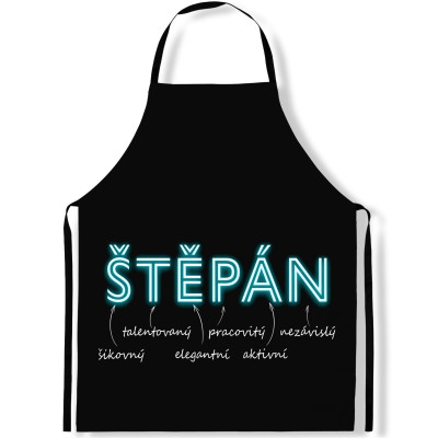 Zástěra kuchyňská NEON - Štěpán