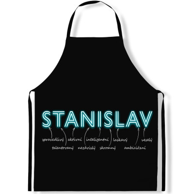 Zástěra kuchyňská NEON - Stanislav