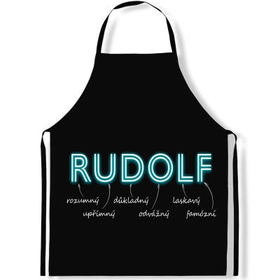 Zástěra kuchyňská NEON - Rudolf