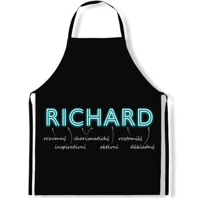 Zástěra kuchyňská NEON - Richard