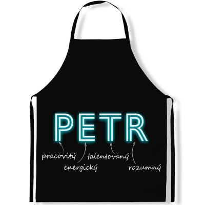 Zástěra kuchyňská NEON - Petr