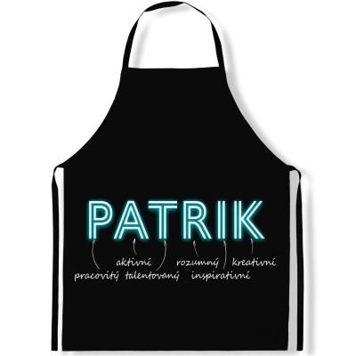 Zástěra kuchyňská NEON - Patrik