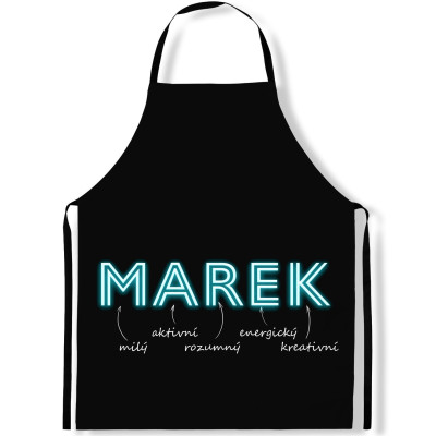 Zástěra kuchyňská NEON - Marek