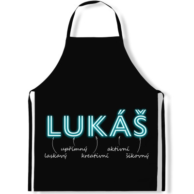 Zástěra kuchyňská NEON - Lukáš