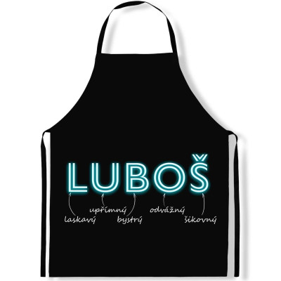 Zástěra kuchyňská NEON - Luboš