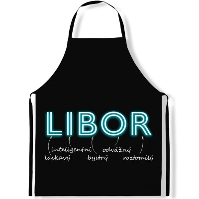 Zástěra kuchyňská NEON - Libor