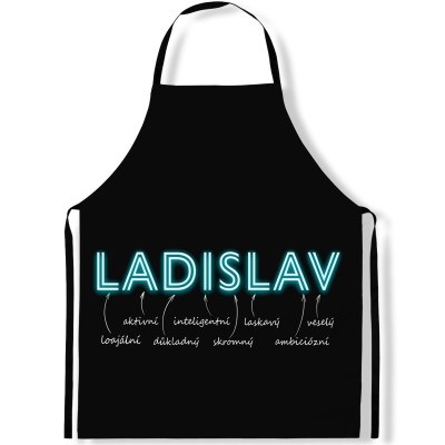Zástěra kuchyňská NEON - Ladislav